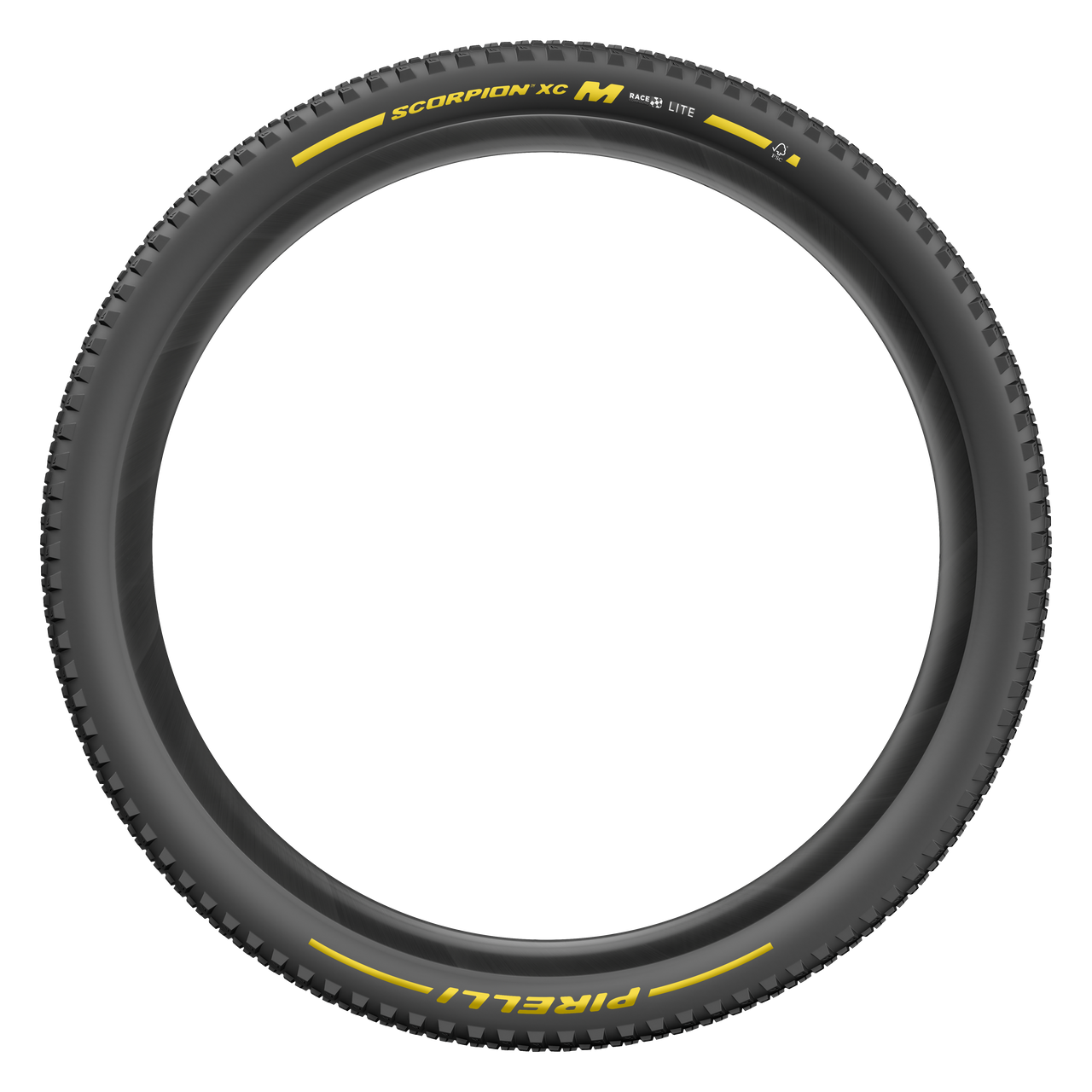 PIRELLI SCORPION RACE XC M 29x2.40 Tubeless Ready Soft Yellow Team Edition band