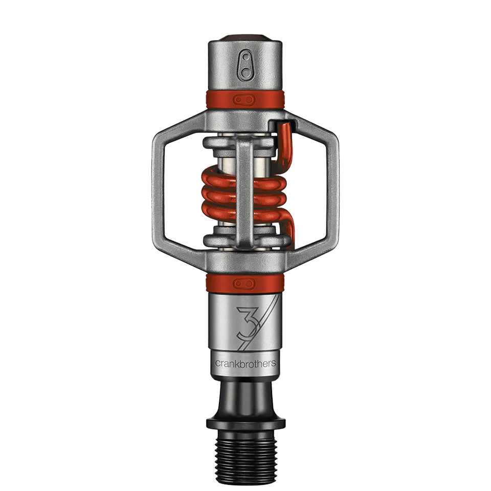 CRANKBROTHERS EGG BEATER 3 pedalen Zilver/Rood