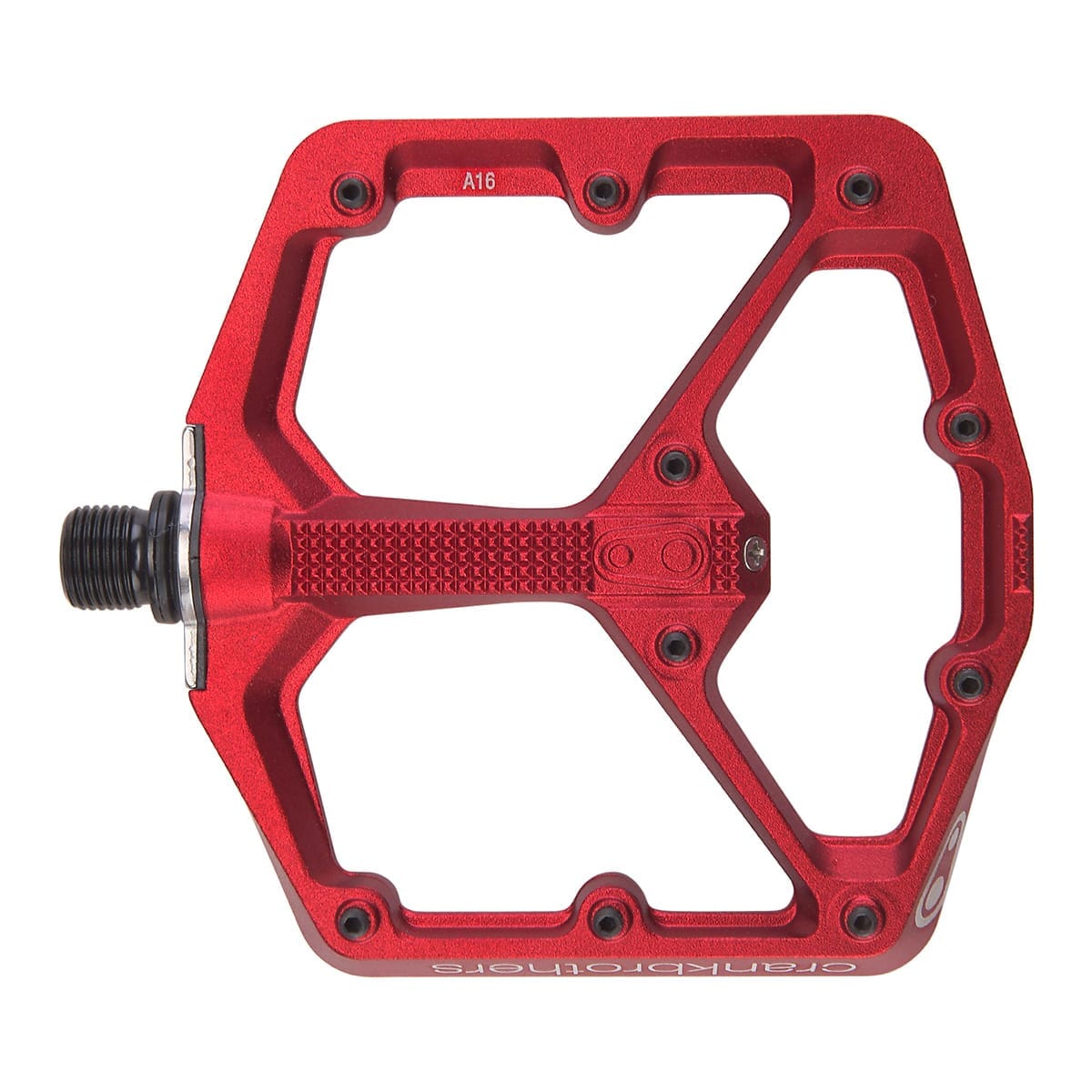 Platte pedalen CRANKBROTHERS STAMP 7 Groot Rood