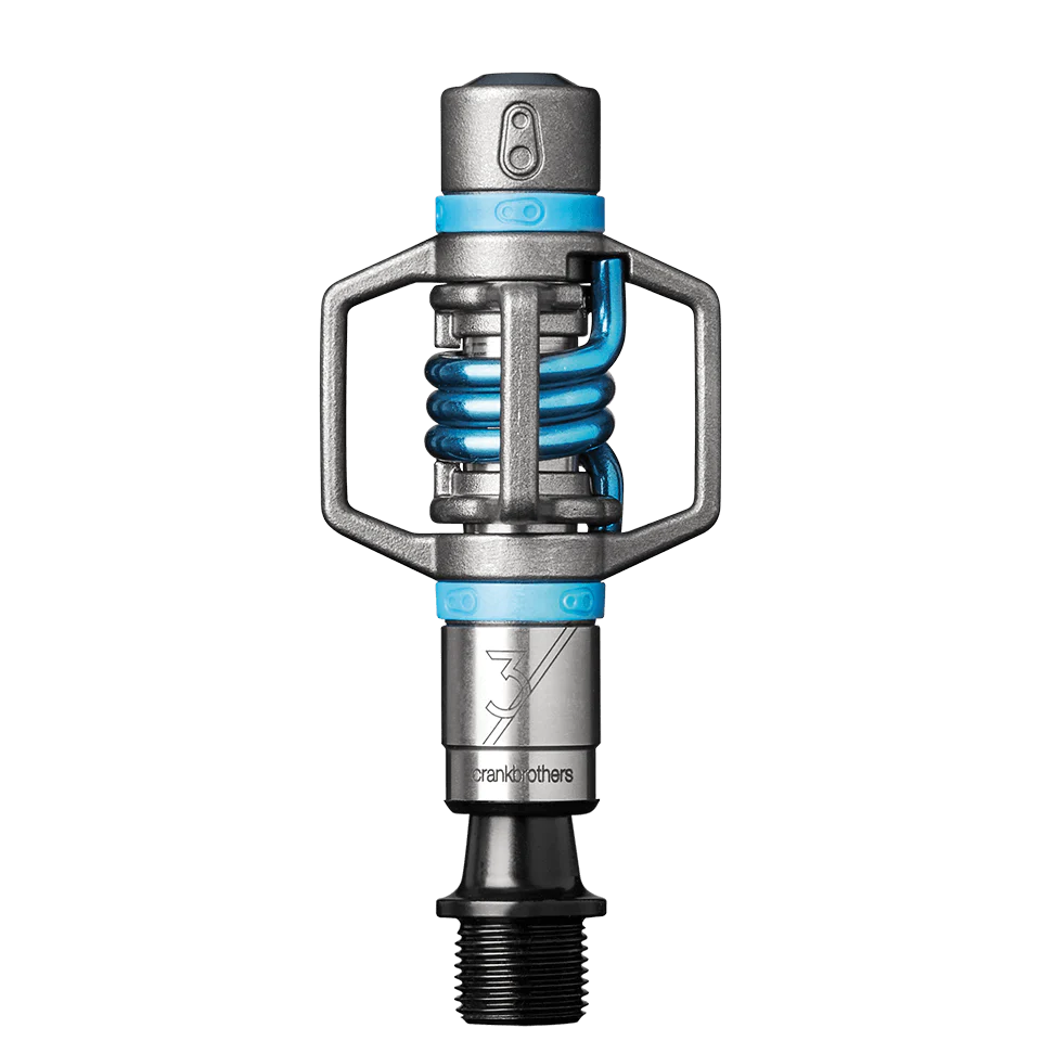 CRANKBROTHERS EGG BEATER 3 pedalen Zilver/Blauw