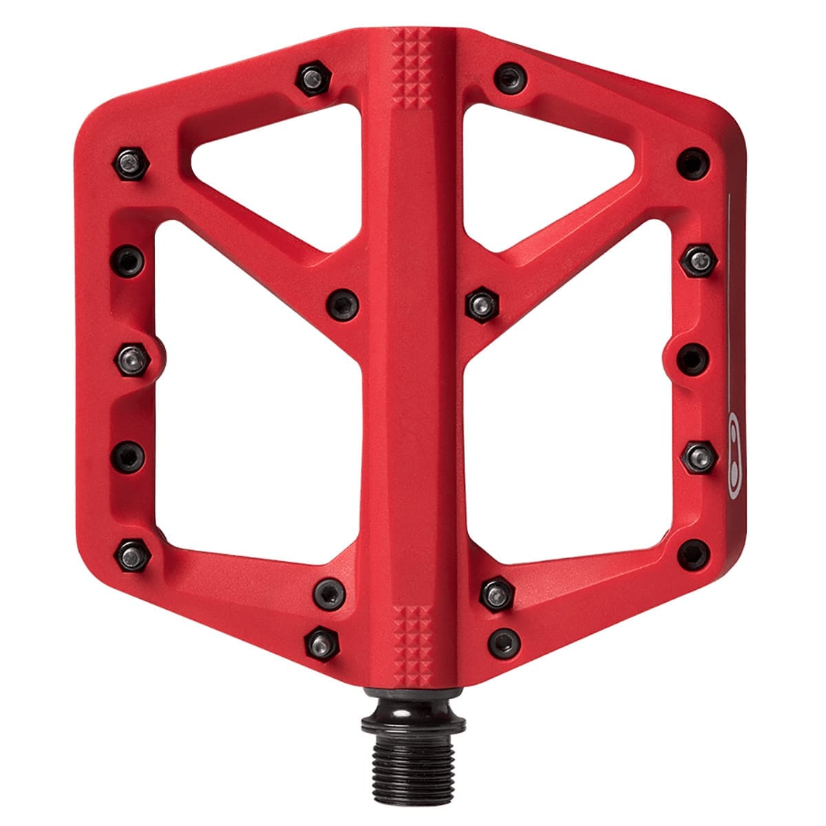 CRANKBROTHERS STAMP 1 Kleine platte pedalen Rood