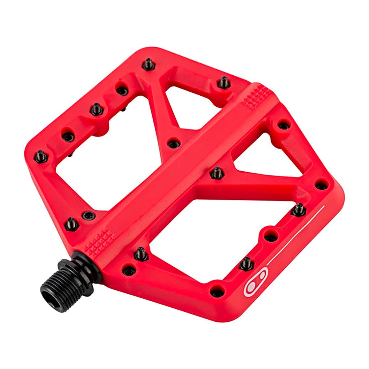 CRANKBROTHERS STAMP 1 Kleine platte pedalen Rood