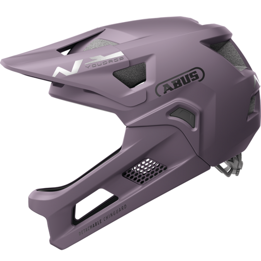 MTB-helm ABUS YOUDROP FF Junior Salt Violet