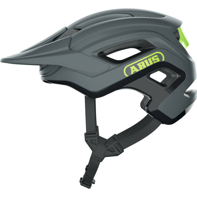ABUS CLIFFHANGER CONCRETE MTB Helm Grijs