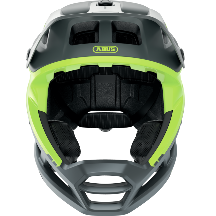 ABUS AIRDROP MIPS MTB Helm Grijs/Geel