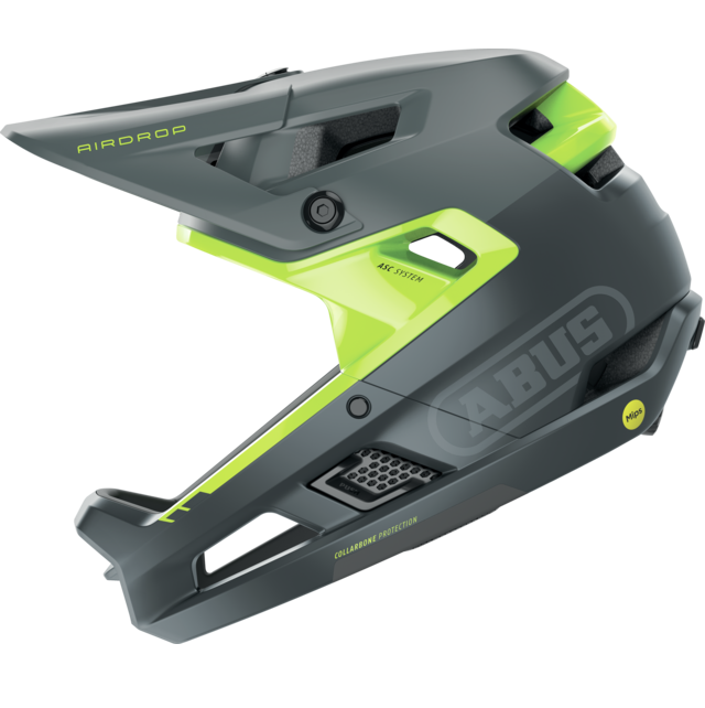 ABUS AIRDROP MIPS MTB Helm Grijs/Geel