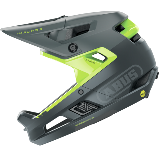 ABUS AIRDROP MIPS MTB Helm Grijs/Geel