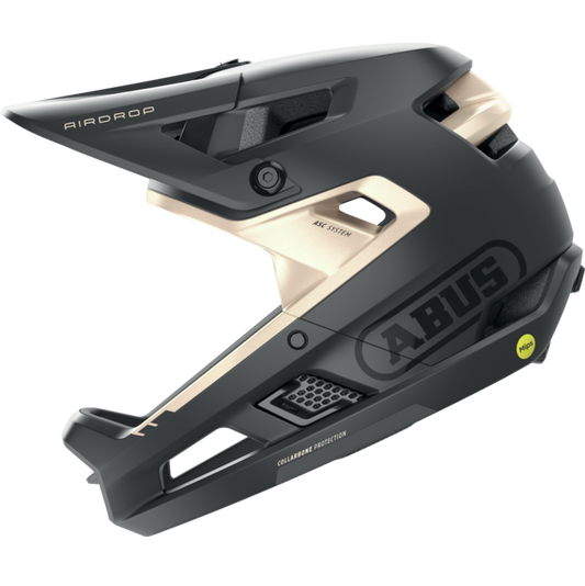 ABUS AIRDROP MIPS MTB Helm Zwart/Goud