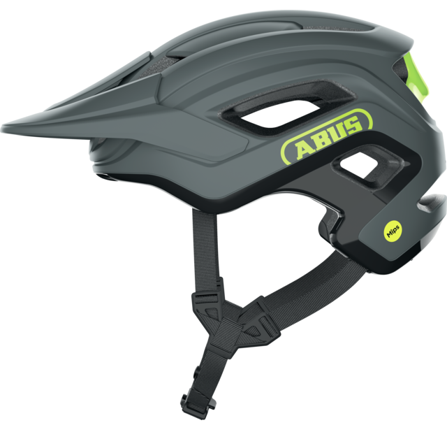 ABUS CLIFFHANGER MIPS MTB Helm Grijs