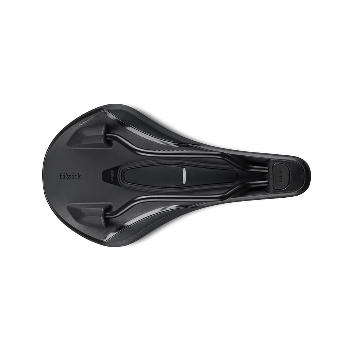 Zadel FIZIK VENTO ARGO X5 150 mm S-Alloy Rails Zwart