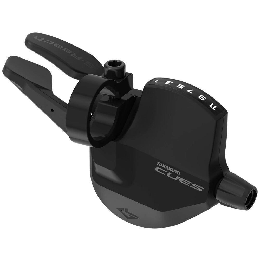 Rechter SHIMANO CUES 11V SL-U6050 Short Reach-schakelversteller met indicator