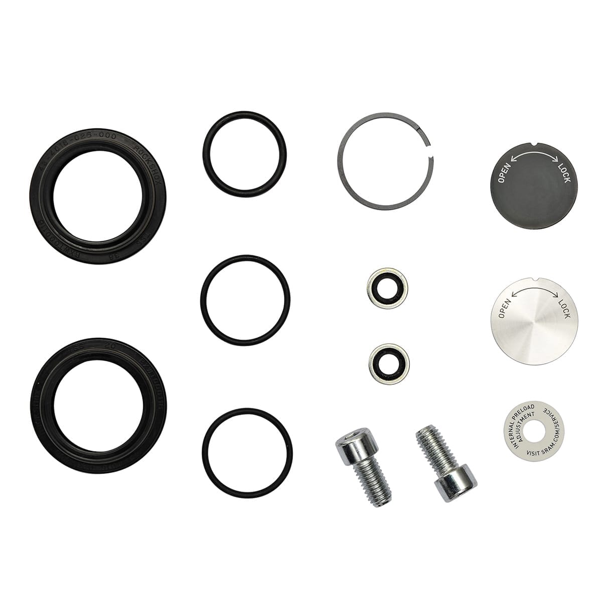 Kit de Joints Basique ROCKSHOX PARAGON SILVER COIL A1 #00.4315.032.560