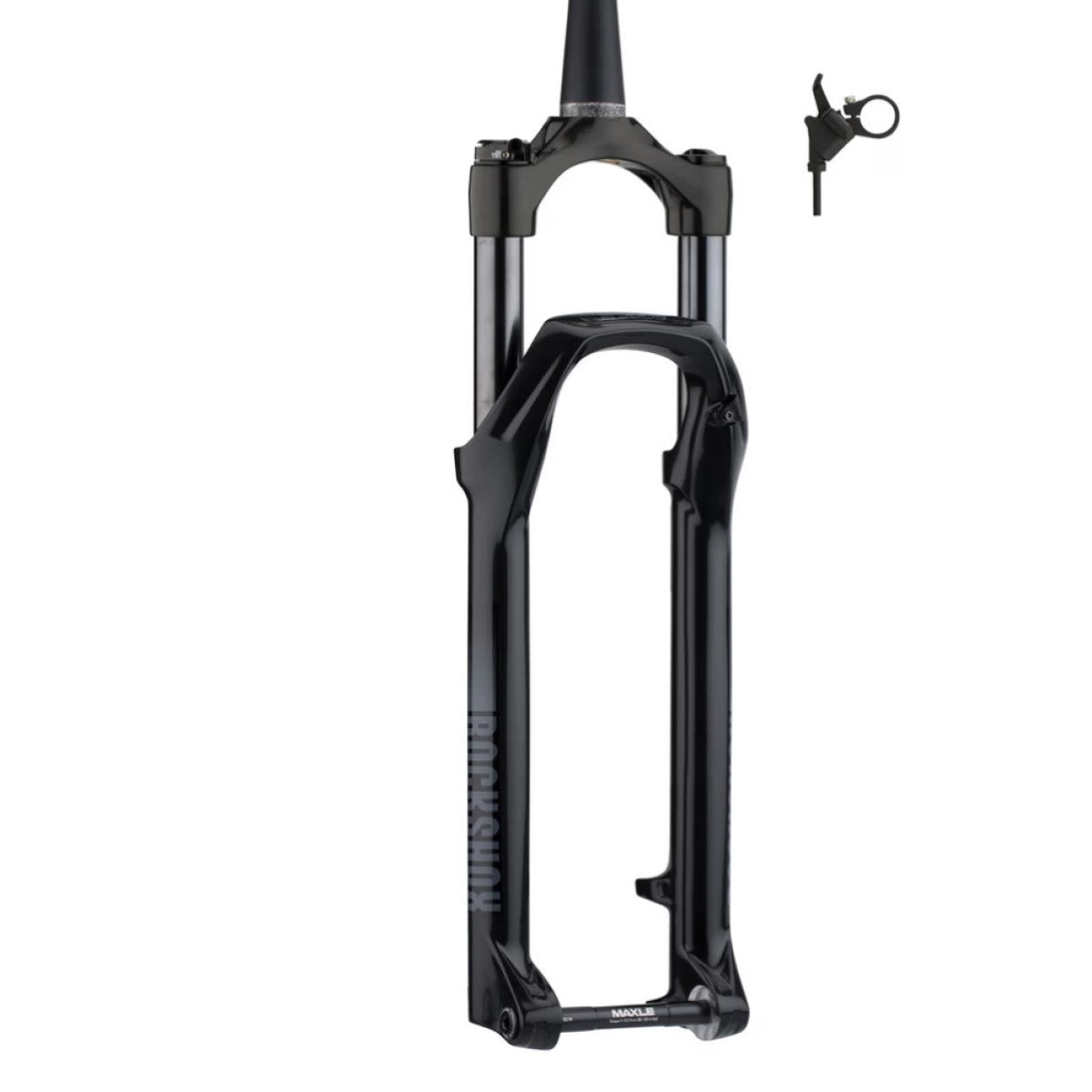 ROCKSHOX JUDY SILVER TK REMOTE 27,5 SoloAir conische vorkas 15x110 mm Boost Zwart