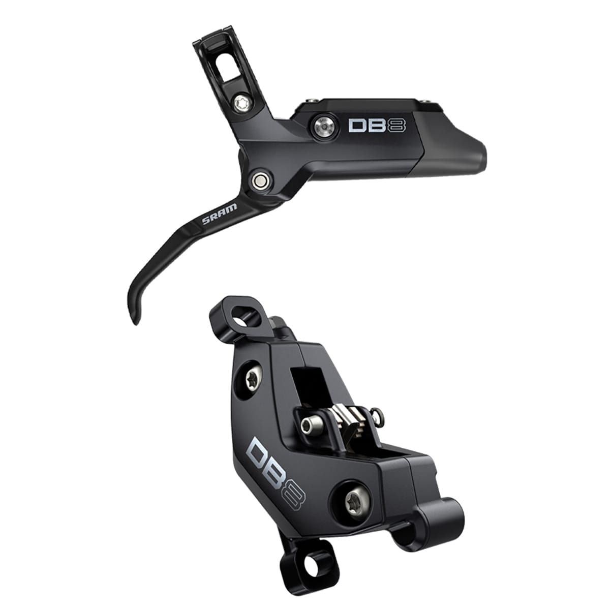 Paar SRAM DB8 remmen zwart