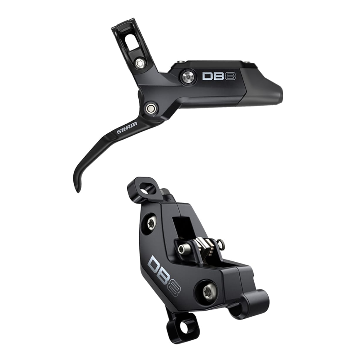 Paar SRAM DB8 remmen zwart