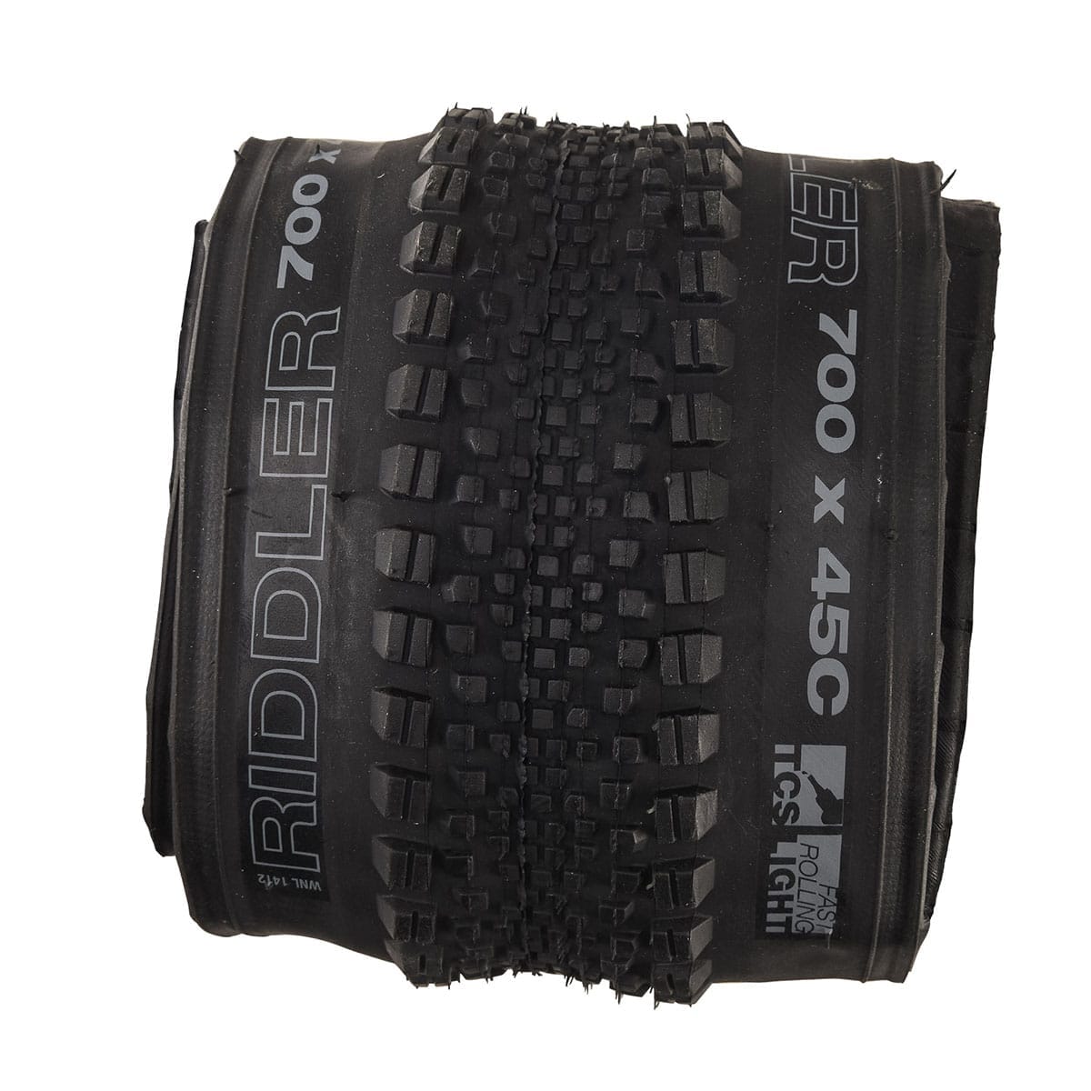 Pneu WTB RIDDLER TCS Light 700x45c Tubeless Ready  Noir