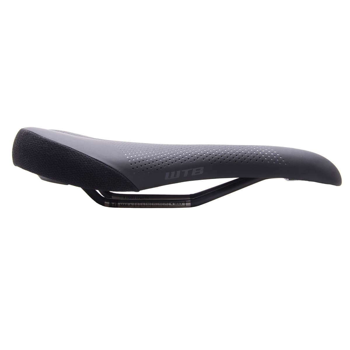 Selle WTB VOLT 135 mm Rails Titane Noir