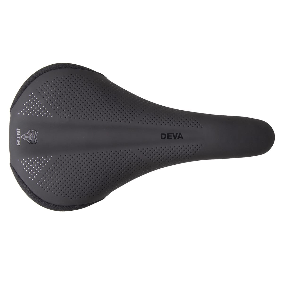 Selle WTB DEVA 145 mm Rails Titane Noir