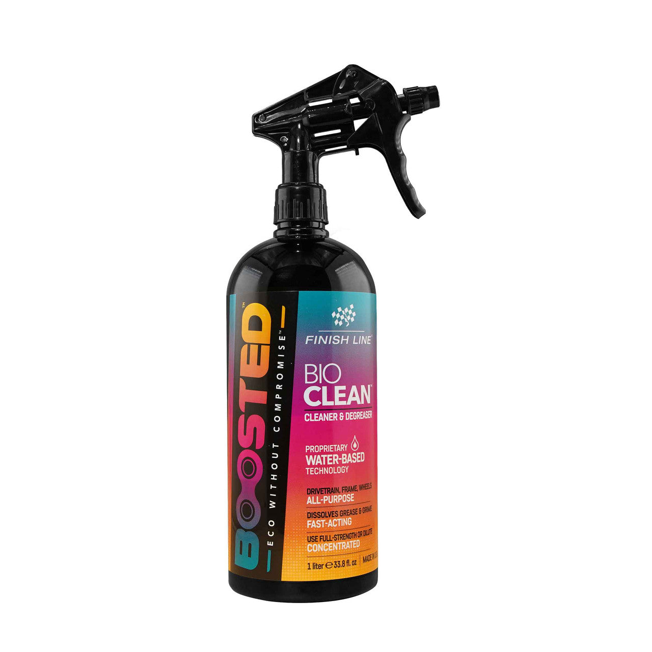 FINISH LINE BOOSTED™ BIO CLEAN ontvetter/reiniger op waterbasis (1 l)