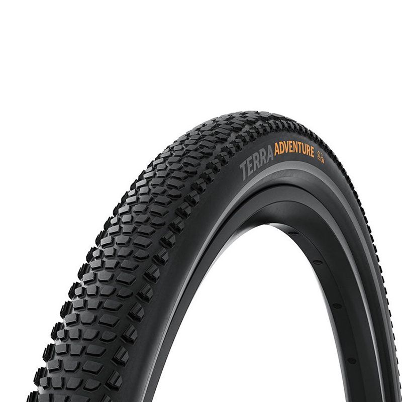 CONTINENTAL TERRA ADVENTURE TRAIL GRIP 700x45c Tubeless Ready Zwart Graphit Reflex band