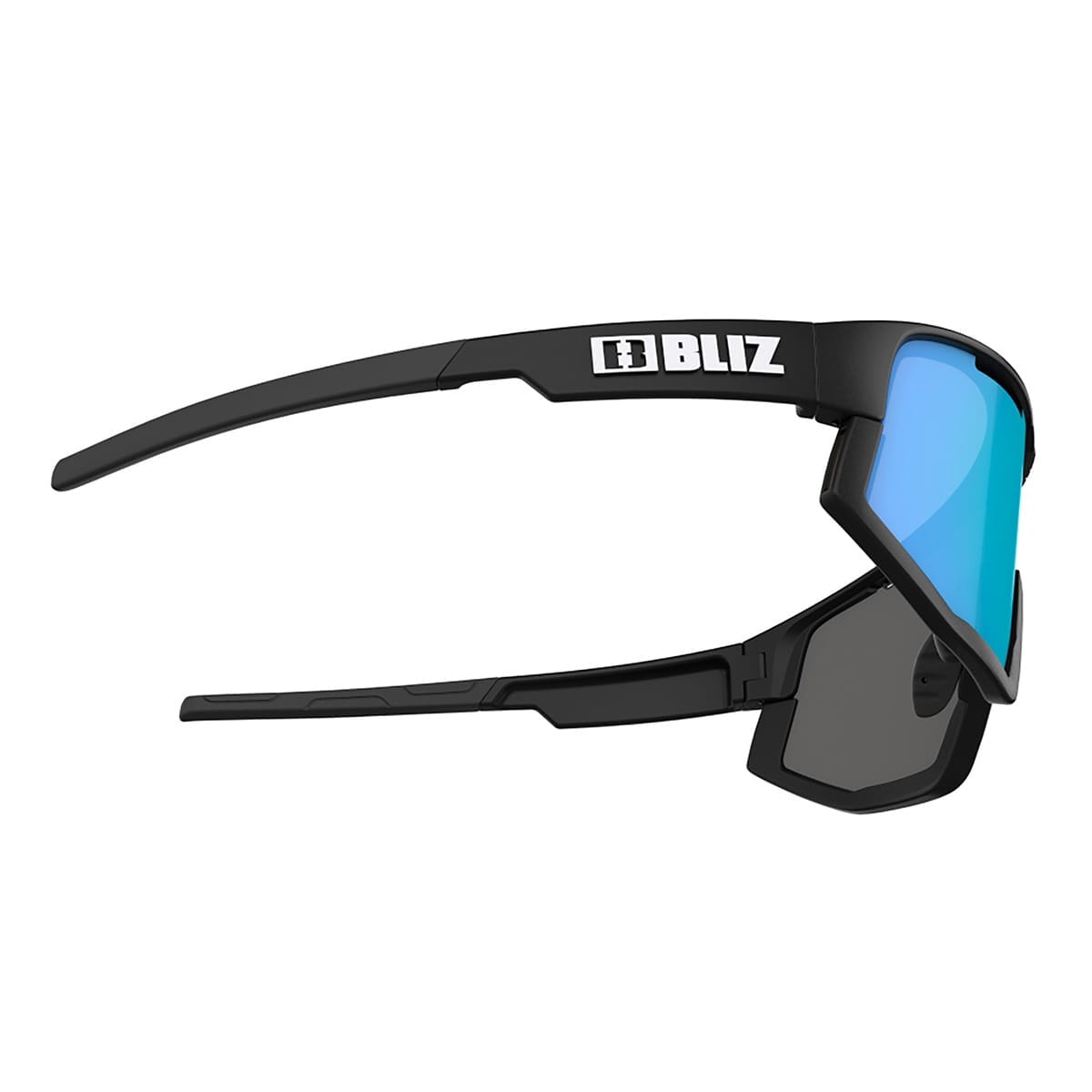 Lunettes BLIZ FUSION Noir Ecran Bleu Iridium