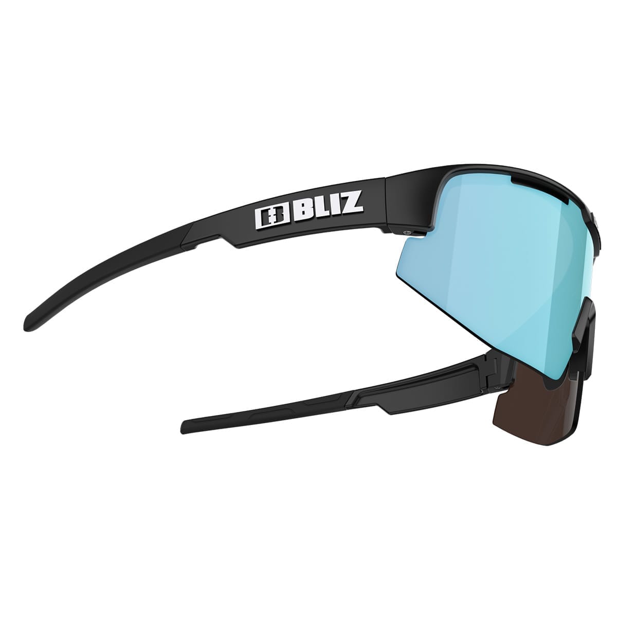 Lunettes BLIZ MATRIX Noir Ecran Bleu Iridium