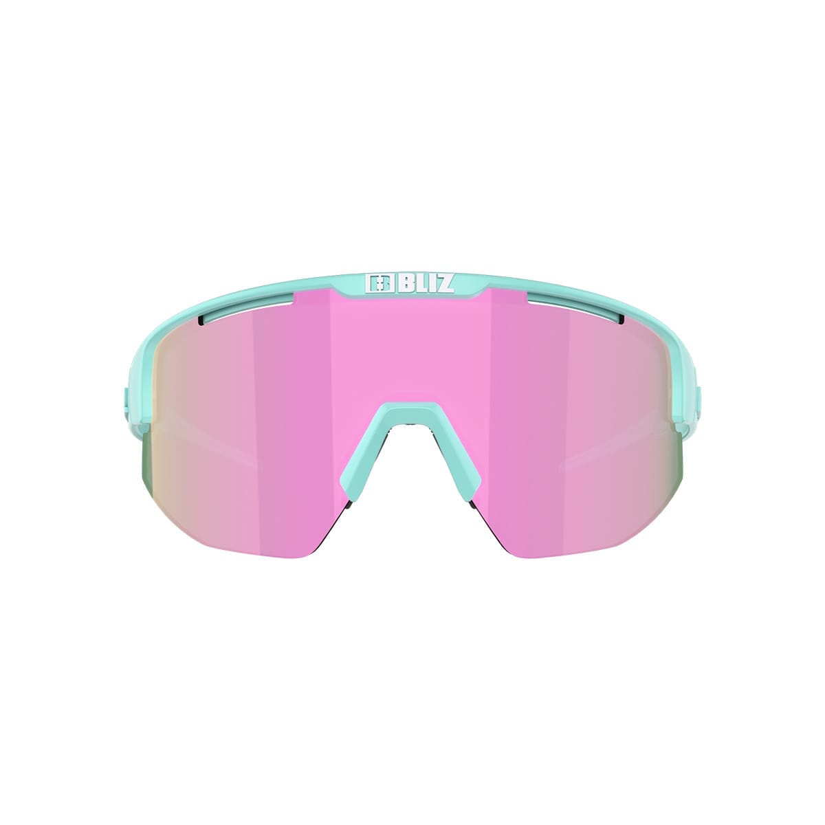 Lunettes BLIZ MATRIX SMALL Vert Ecran Rose Iridium