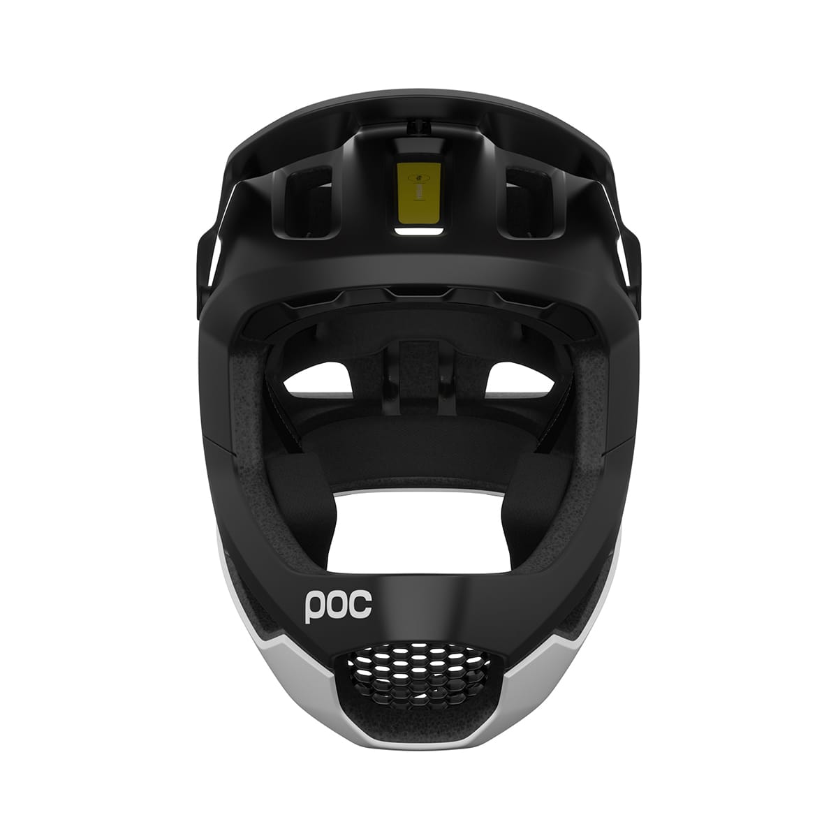 POC OTOCON RACE MIPS MTB Helm Zwart/Wit Mat