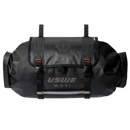 USWE ROLL-TOP 9 L stuurtas Zwart