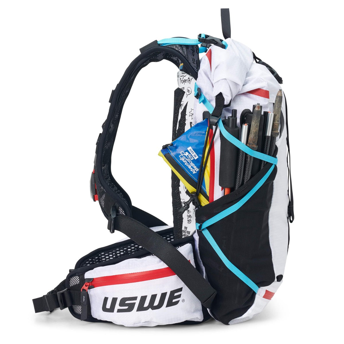 USWE HAJKER PRO 18 L rugzak Wit