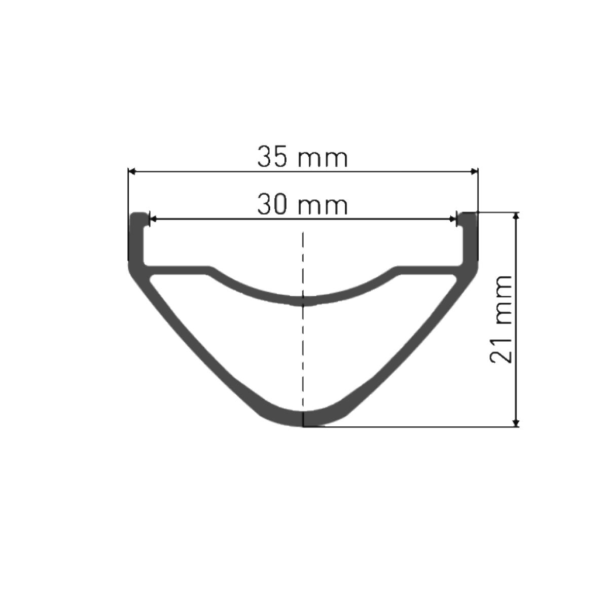 DT SWISS HX 1700 LS SPLINE 30 mm 29" 15x110 mm Boost voorwiel