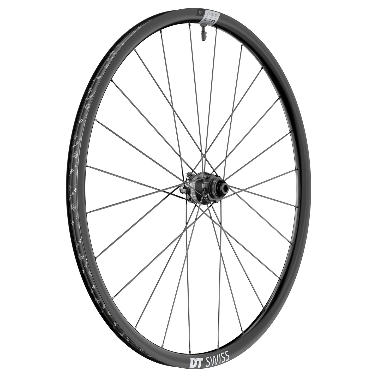 DT SWISS G 1800 SPLINE 25 DISC Tubeless voorbereid voorwiel (Center Locl) Dynamo