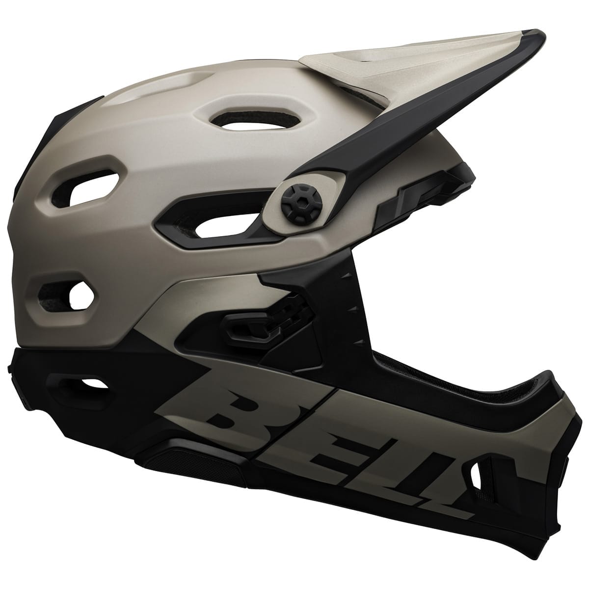 Casque VTT BELL SUPER DH MIPS Beige/Noir