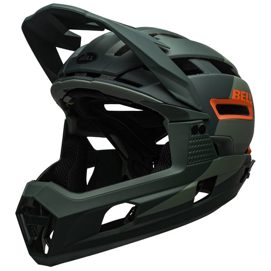 Casque VTT BELL SUPER AIR R MIPS Vert/Rouge