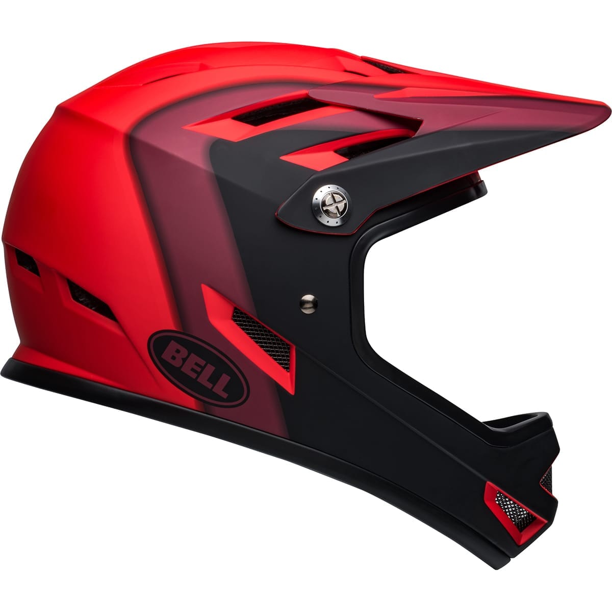 Casque VTT BELL SANCTION Rouge/Noir