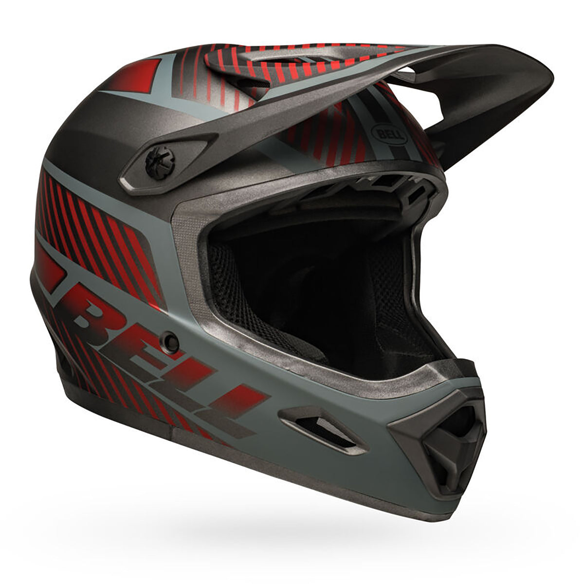 BELL TRANSFER MTB Helm Grijs/Rood