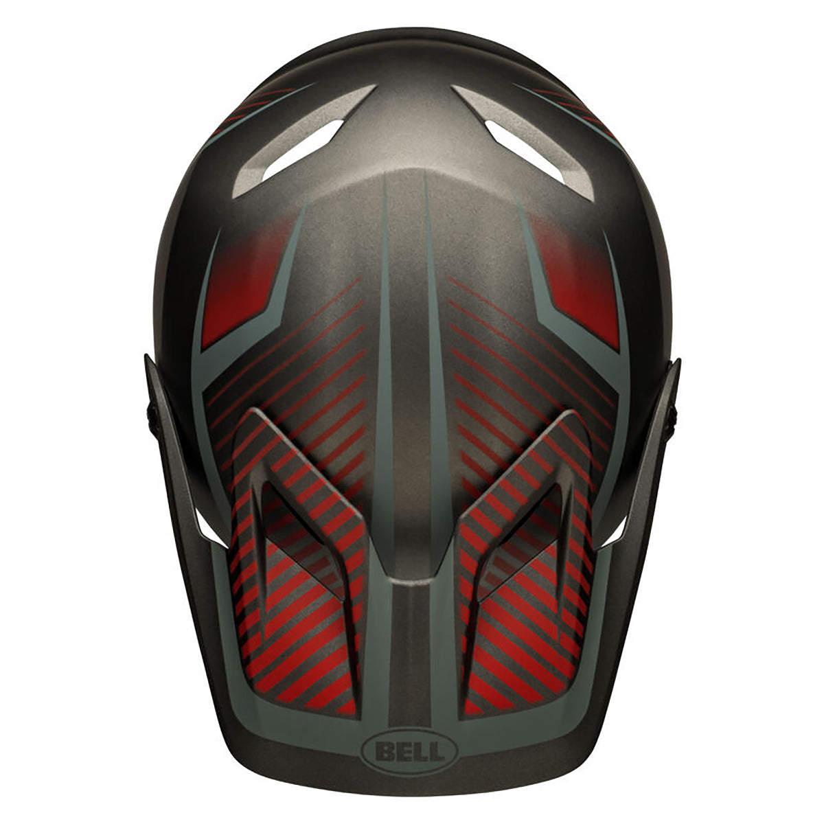 BELL TRANSFER MTB Helm Grijs/Rood