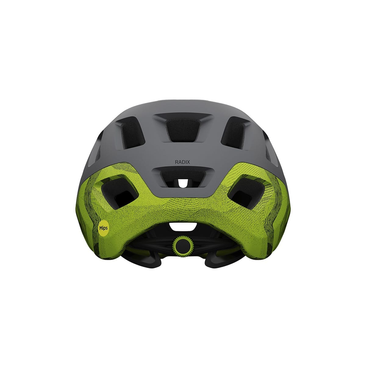 Casque VTT GIRO RADIX Gris/Jaune