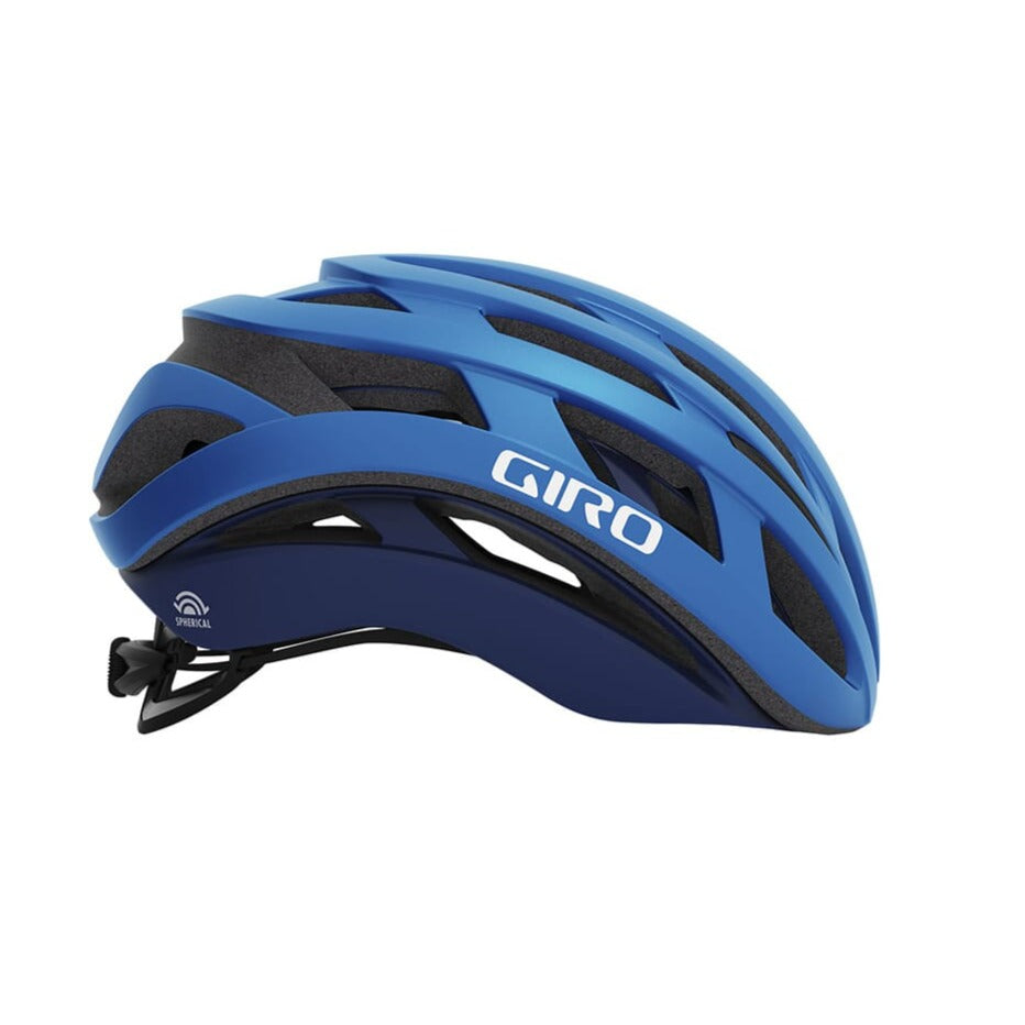 Casque Route GIRO HELIOS SPHERICAL Bleu