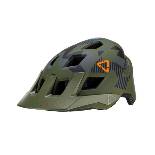 LEATT ALL-MOUNTAIN 1.0 Junior Khaki MTB Helm