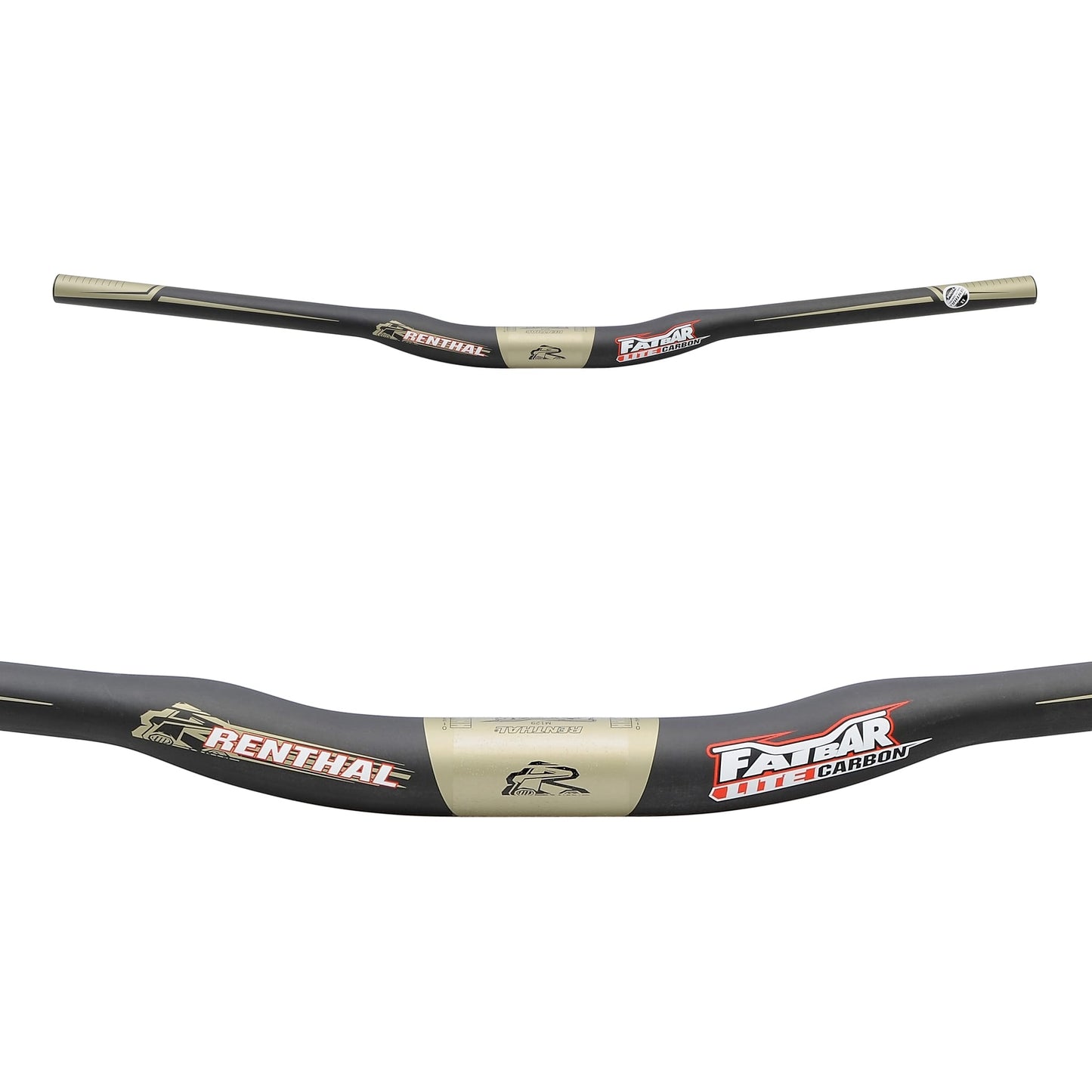 RENTHAL FATBAR LITE Carbon Stijg 20mm 760mm Zwart Hanger