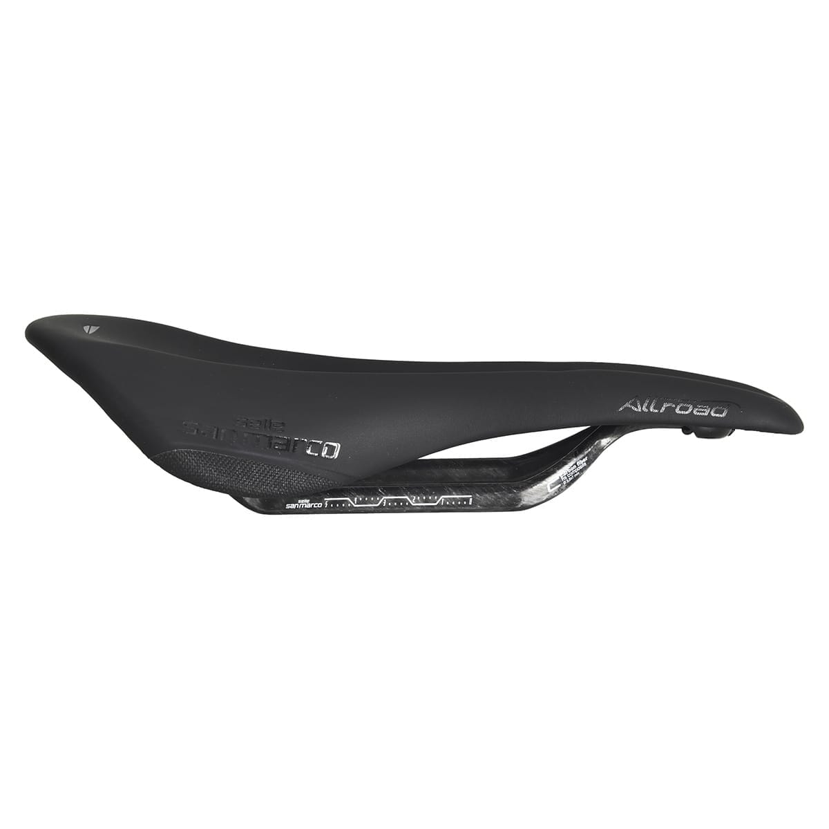 Selle SELLE SAN MARCO ALLROAD OPEN FIT CARBON FX WIDE Rails Carbone