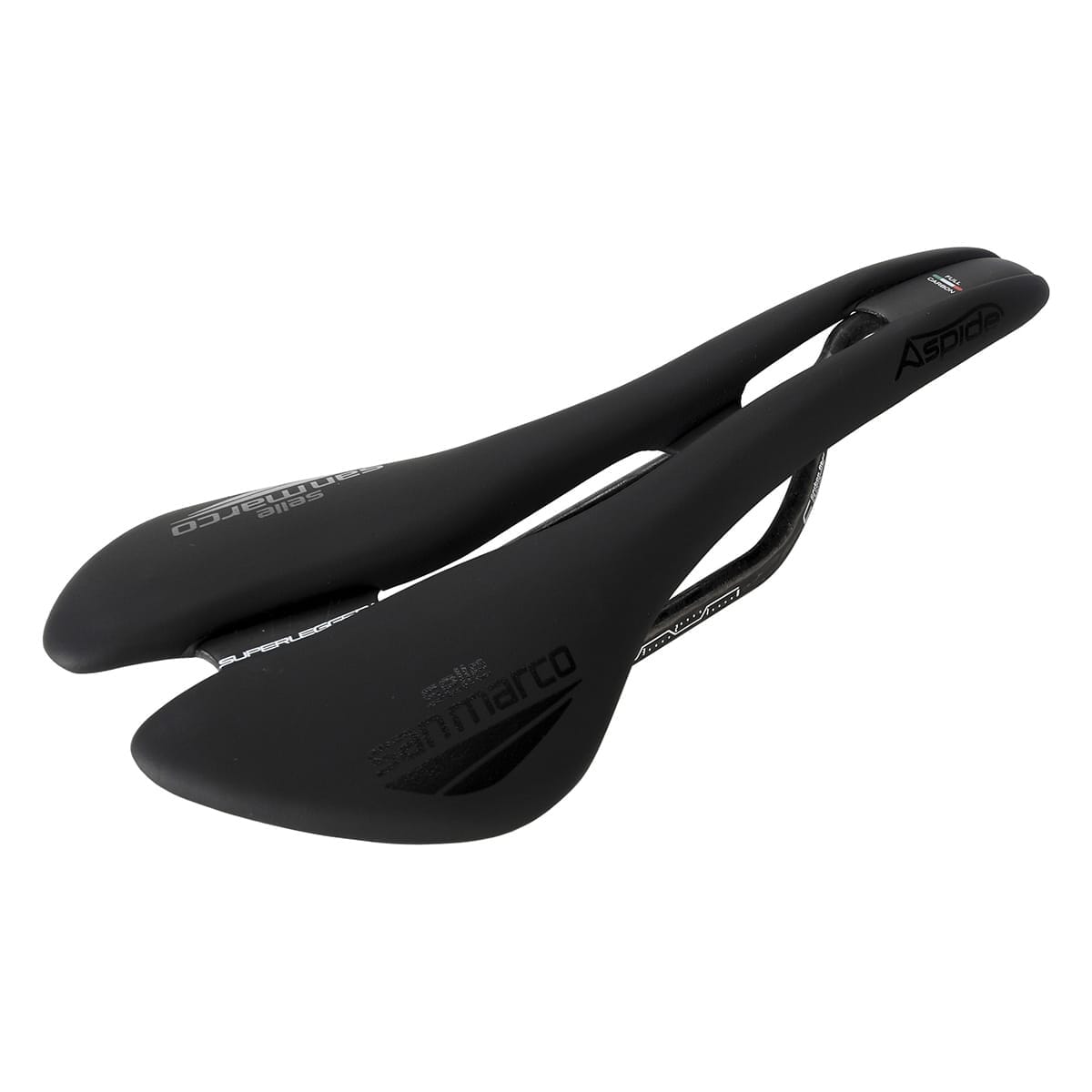 Selle SELLE SAN MARCO ASPIDE SUPERLEGGERA OPEN FIT NARROW Rails Carbone