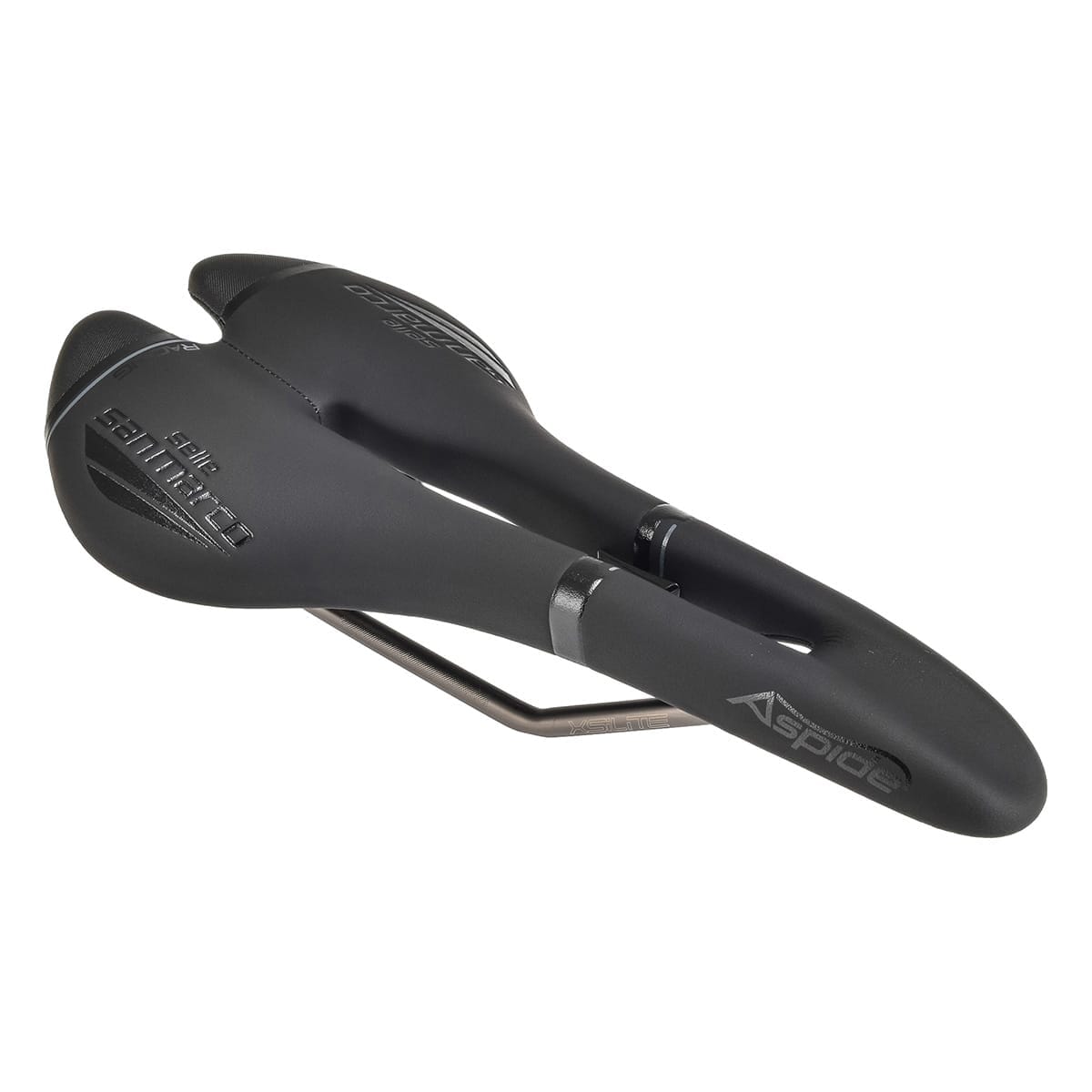 Selle SELLE SAN MARCO ASPIDE RACING OPEN FIT NARROW Rails Xsilite Noir