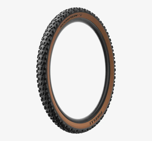 PIRELLI SCORPION ENDURO M CLASSIC 29x2.4 band met harde wand Tubeless Ready Zacht Bruin 4355100