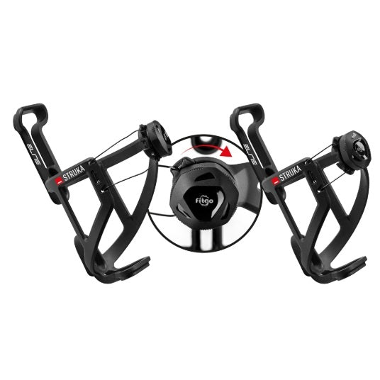 ELITE STRUKA bidonhouder Zwart