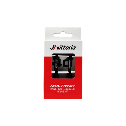 VITTORIA MULTIWAY binnenbandloze ventielen zwart Presta 40 mm (x2)