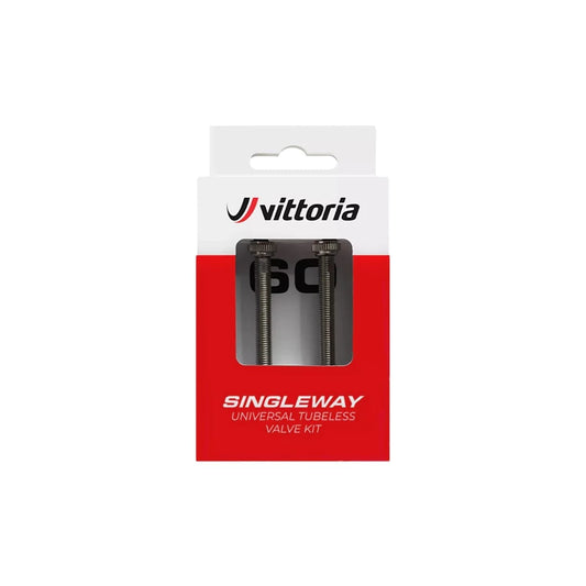 Tubeless ventielen VITTORIA SINGLEWAY Silver Presta (x2)