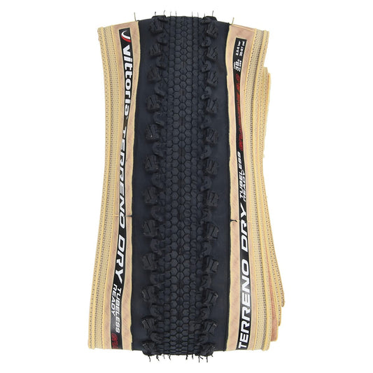 VITTORIA TERRENO DRY GRAVEL ENDURANCE G2.0 700x47c Tubeless voorbereid Beige band