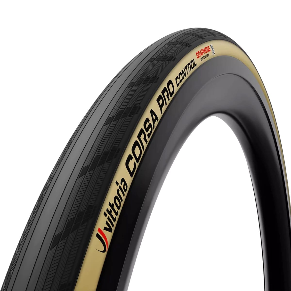 VITTORIA CORSA PRO CONTROL Graphene G2.0 700x26c Tubeless voorbereid Beige band